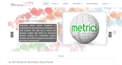 Desktop Screenshot of metrendalytics.com